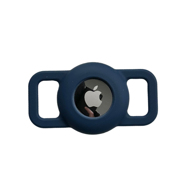 Coco & Pud Pet AirTag Holder - Navy (XS/S)