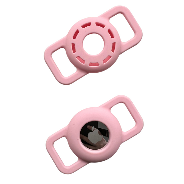 Coco & Pud Pet AirTag Holder - Light Pink (XS/S)