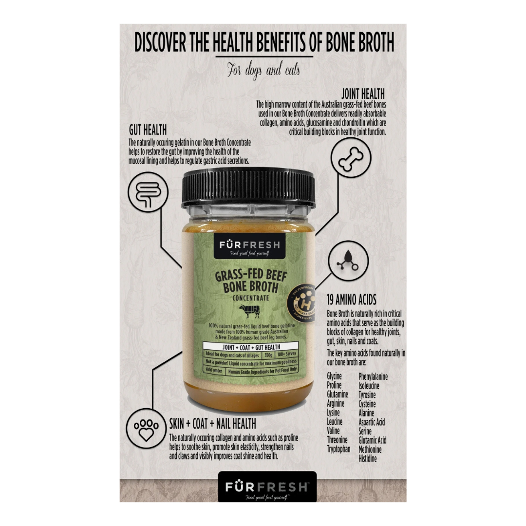 FurFresh Grass-Fed Beef Bone Broth Concentrate