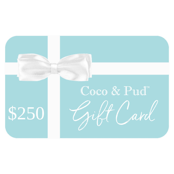 Coco & Pud e-Gift card $250