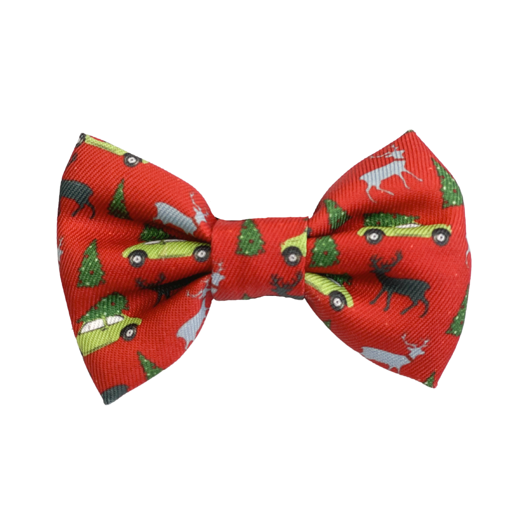 Deck The Paws Christmas Dog Bow tie