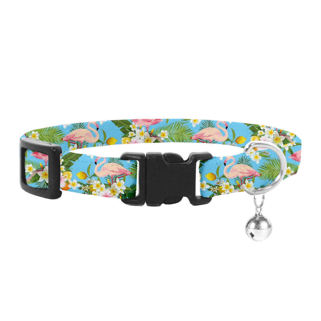 Flamingo cat collar best sale