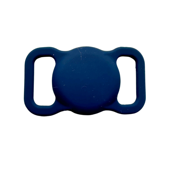 Coco & Pud Navy AirTag Holder for pets Australia