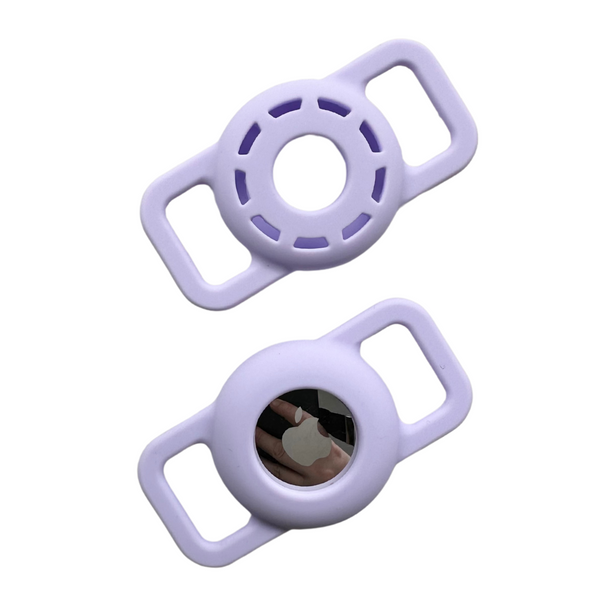 Coco & Pud Pet AirTag Holder - Lilac (XS/S)