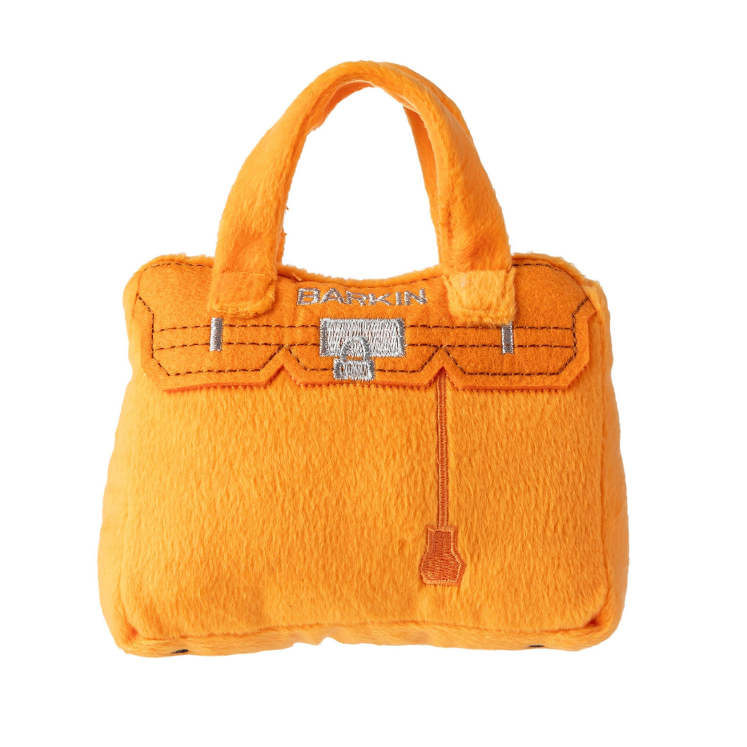 Coco & Pud Barkin Bag Orange Front - Haute Diggity Dog