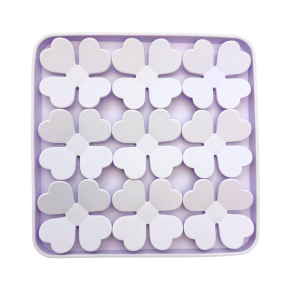 Coco & Pud Flower Slow Feeder Non-Slip Mat - Lilac
