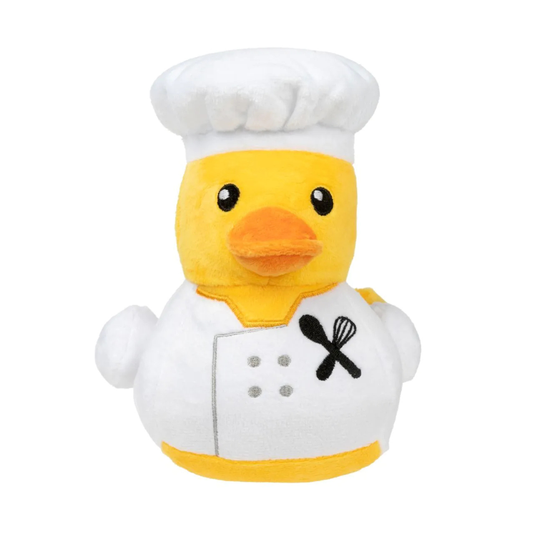 Coco & Pud Gordon Quacksay Duck Chef Dog Toy - Fuzzyard