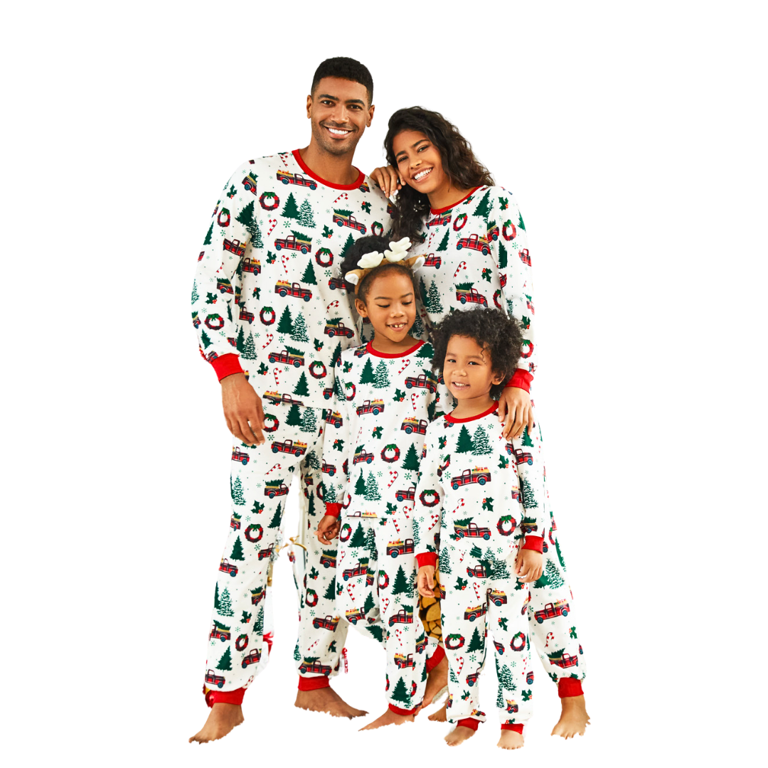 Coco & Pud Home For Christmas pajamas for the family at Christmas