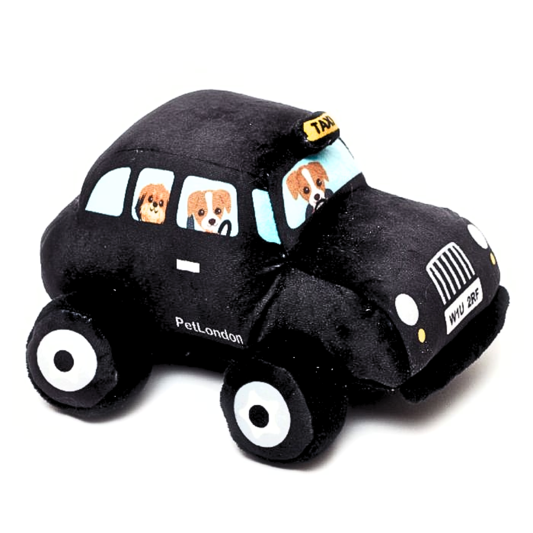 Coco & Pud London Taxi British Pluch Dog Toy - Pet London