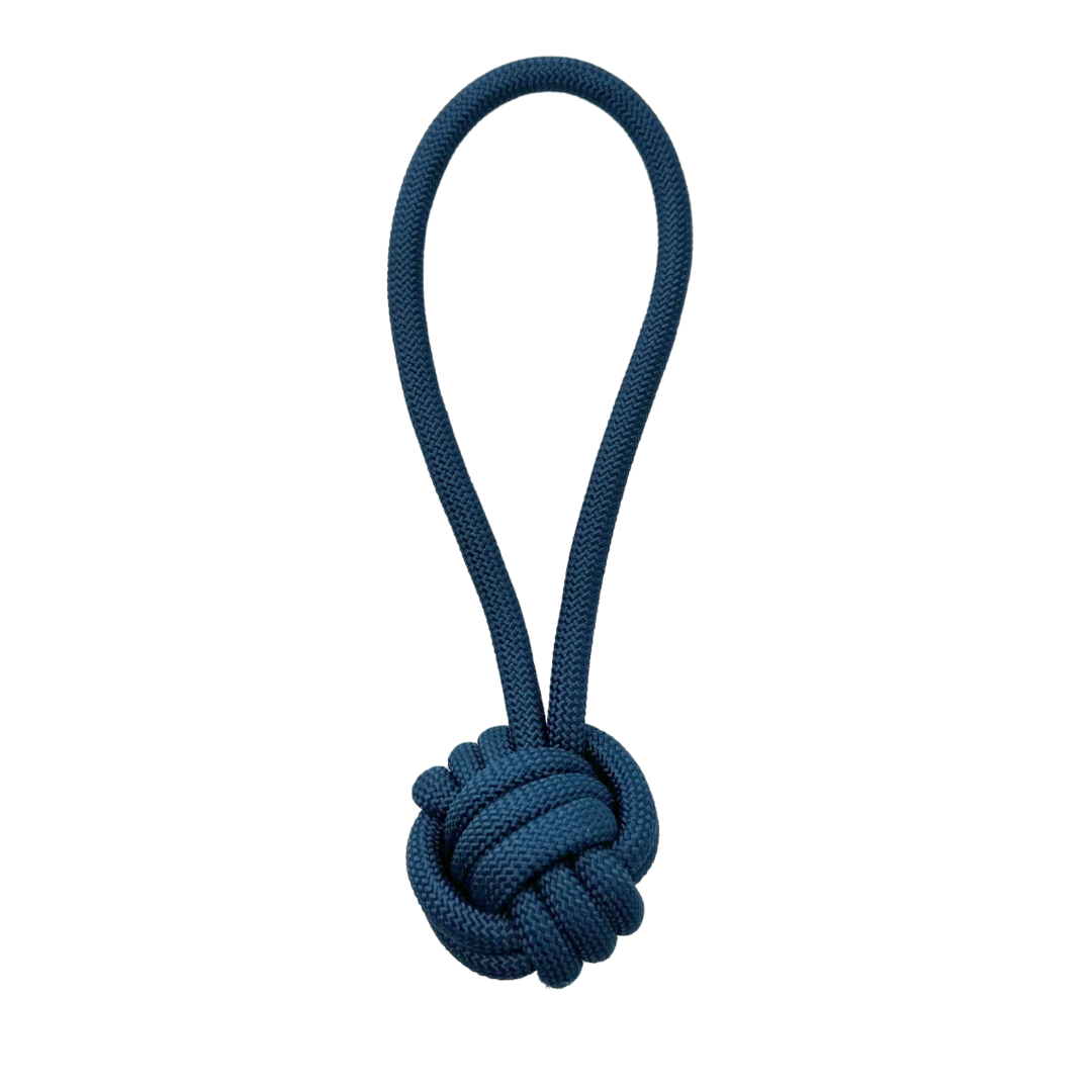 Coco & Pud Rope Dog Toy - French Navy