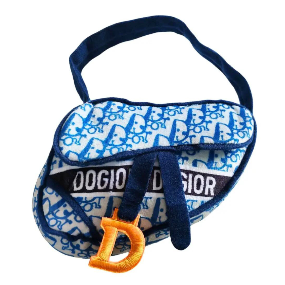 Dogior Saddle Bag Dog Toy Navy