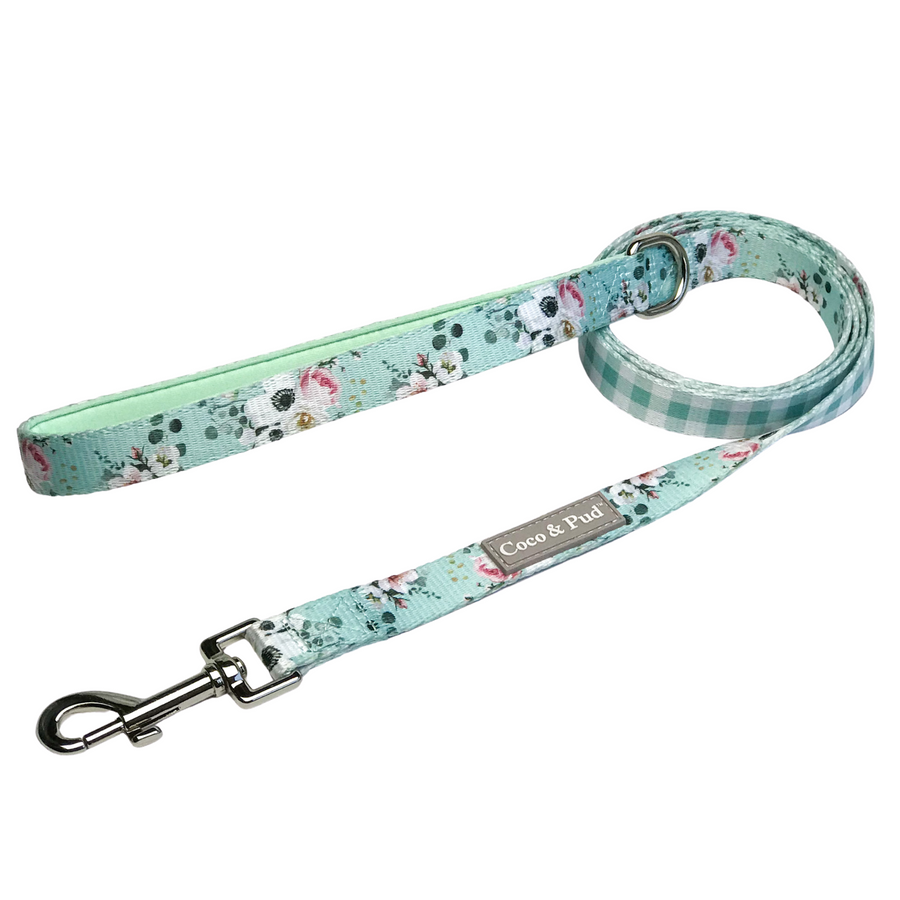 Coco & Pud French Azure Dog Lead