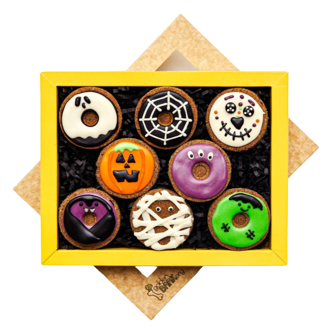 Golden Barkery Halloween Dog Treats Spooktacular Donuts