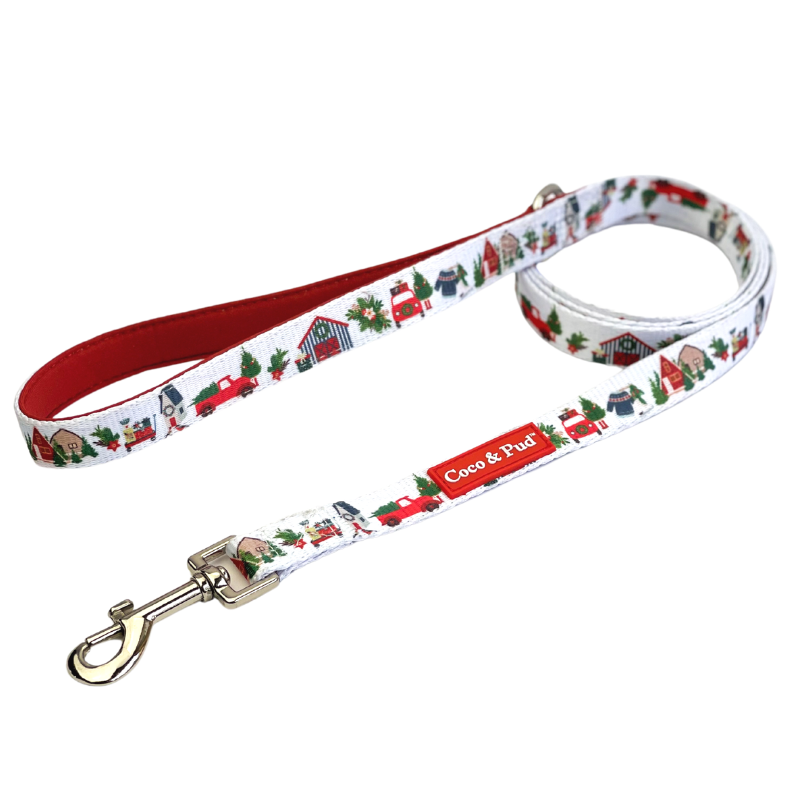 Coco & Pud Home For Christmas Dog Lead