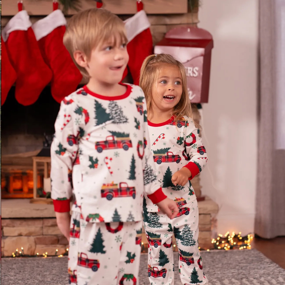 Home For Christmas Children's Pajamas - Coco & Pud