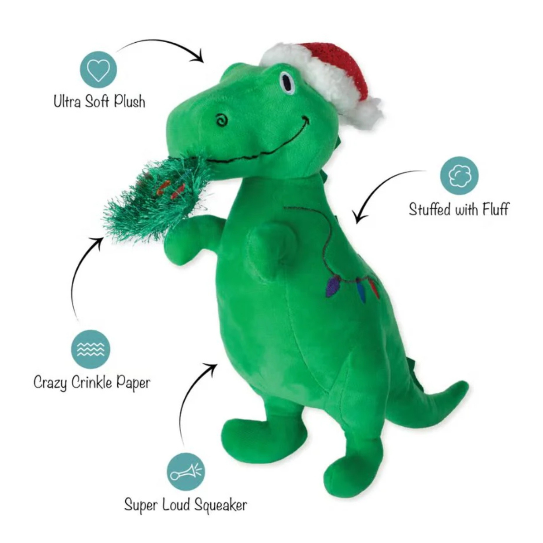 Hungry for the Holidays Christmas Dog Toy