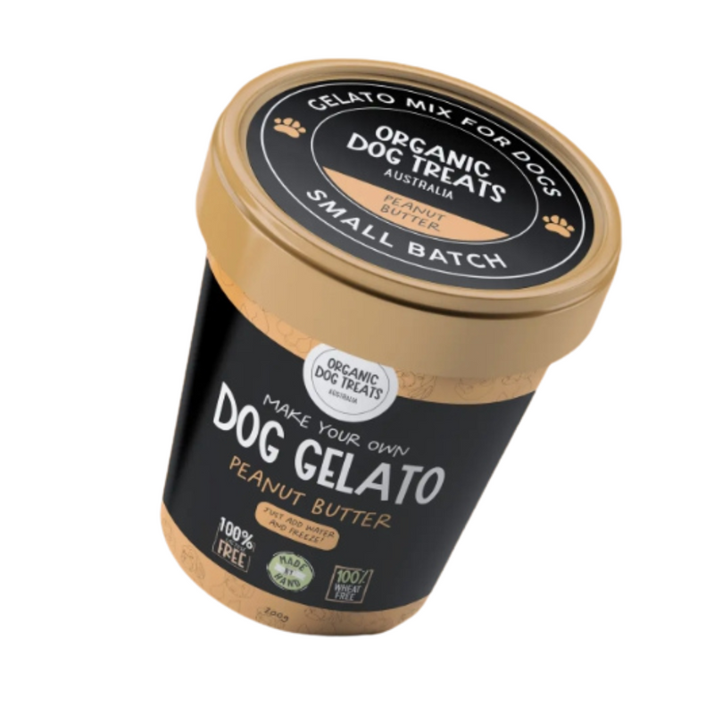 Organic Dog Treats Australia - 100% Organic Dog Gelato Kit- Peanut Butter