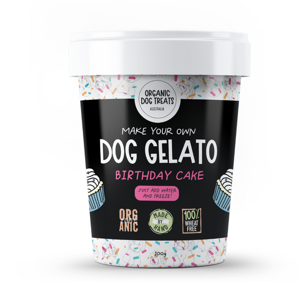 Organic dog 2025 ice cream