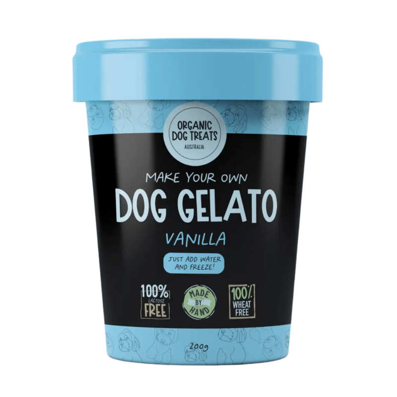 Coco & Pud Organic Dog Treats Australia - 100% Organic Dog Gelato Kit Vanilla2