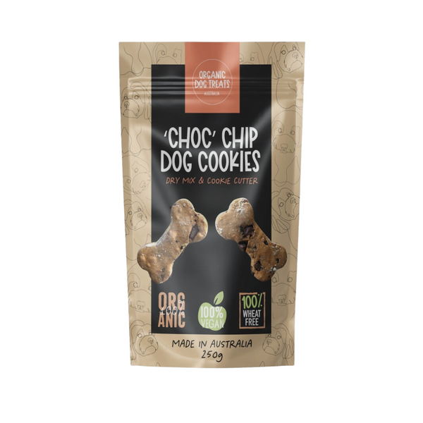 Organic Dog Treats Australia Organic choc Chip Peanut Butter
