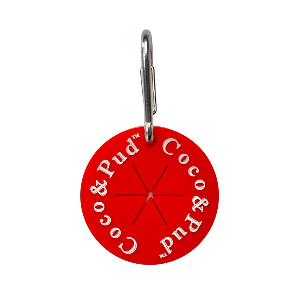 Poop Bag Carrier Red