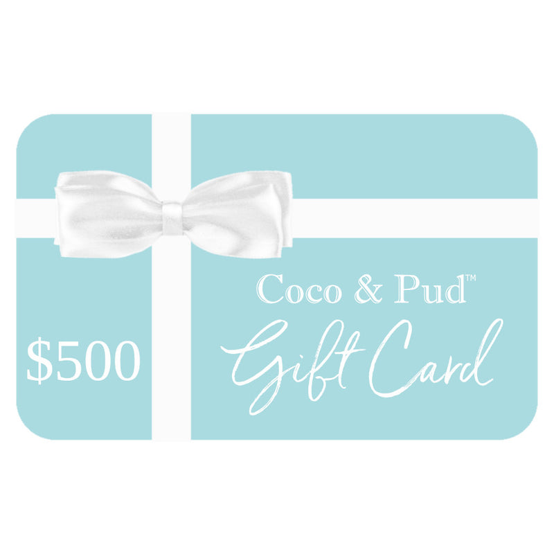 Coco & Pud e-Gift card $500