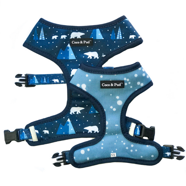 Coco & Pud Arctic Pup Reversible Dog Harness 