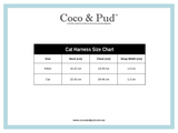 Coco & Pud Whale of a Time Cat Harness