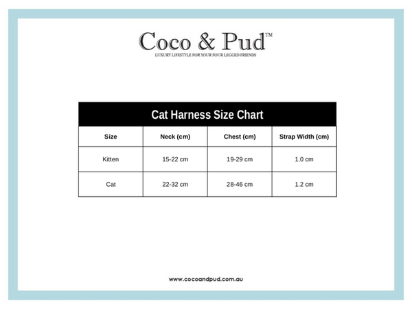 Coco & Pud Camo Hibiscus Cat Harness
