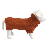 Coco & Pud Cable Knit Dog Sweater - Sienna