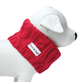 Coco Cable Snood - Barn Red