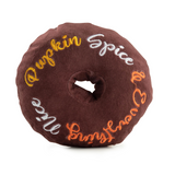 Coco & Pud - Pupkin Spice Donut Dog Toy - Chocolate base - Haute Diggity Dog