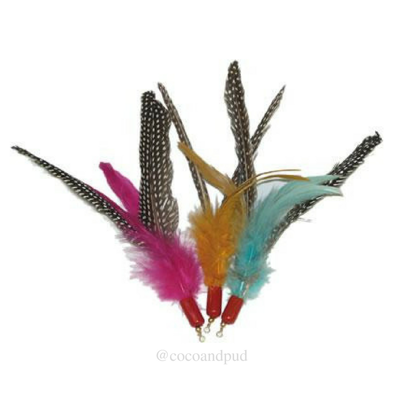 Coco Pud Da Bird Cat Toy Long Rod