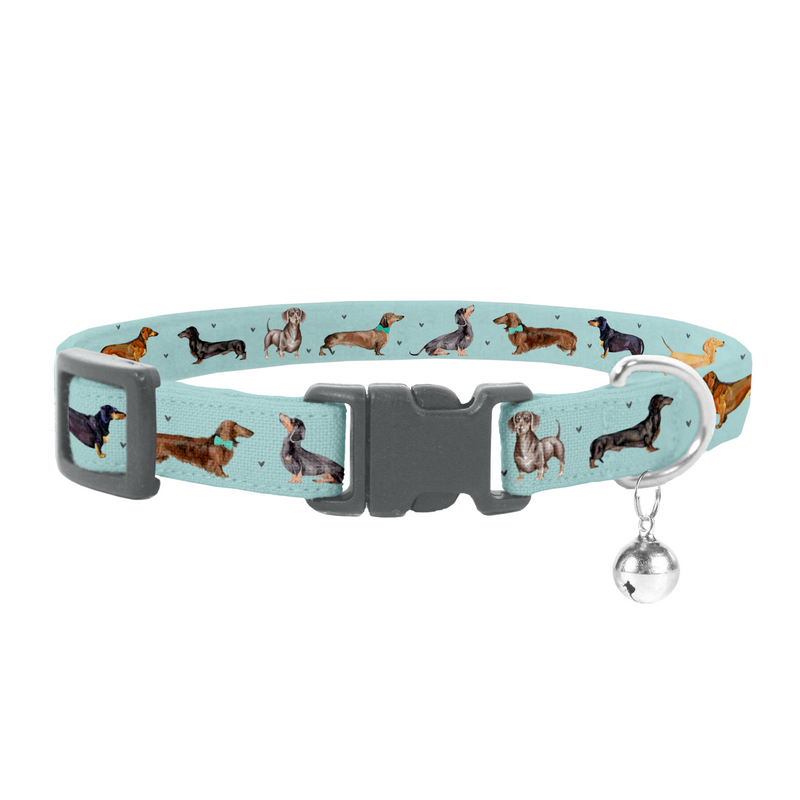 Doxie Love Cat Safety Collar & Bell