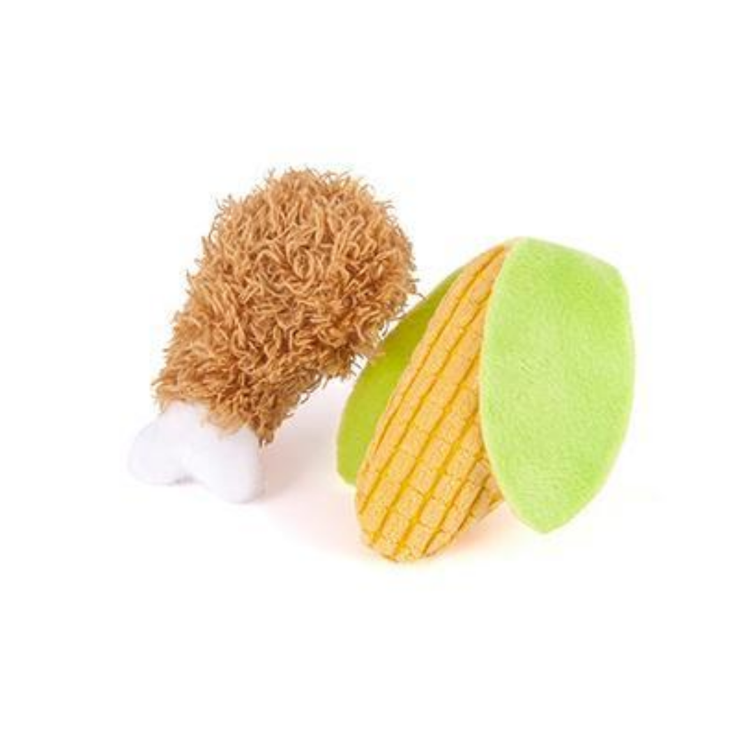 Feline Frenzy Purrfect Picnic Catnip Cat Toy Coco & Pud