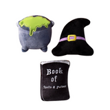 Coco & Pud For A Wicked Good Time Halloween dog toy set - Fringe Studios
