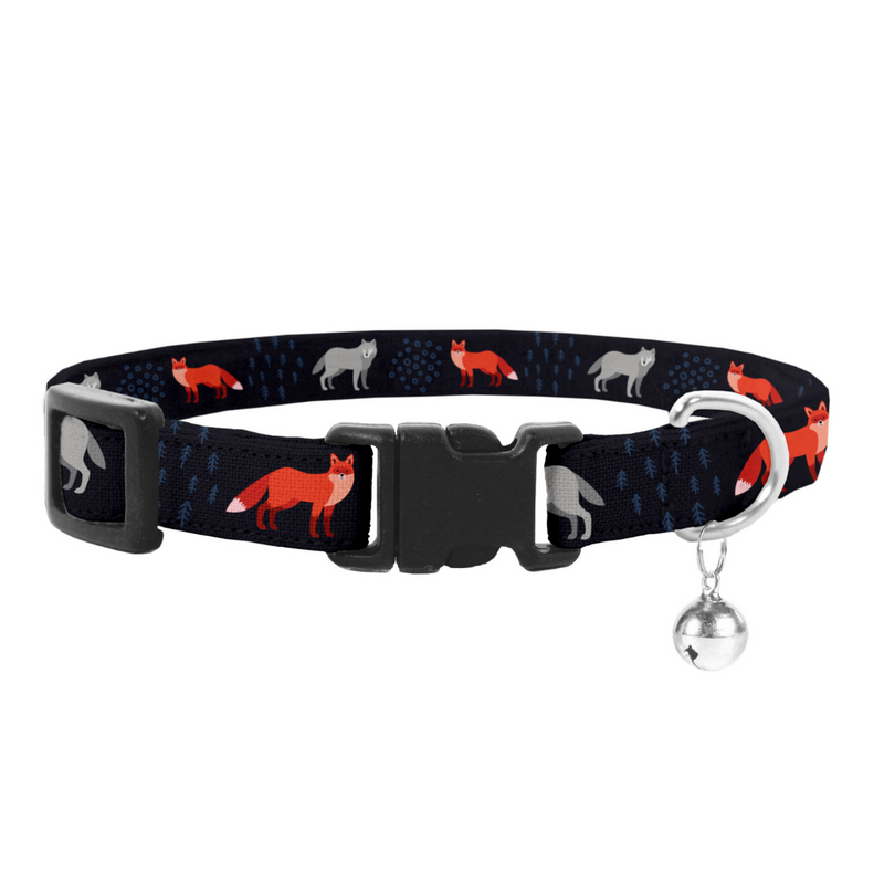 Coco & Pud Fox & Friends Cat Safety Collar