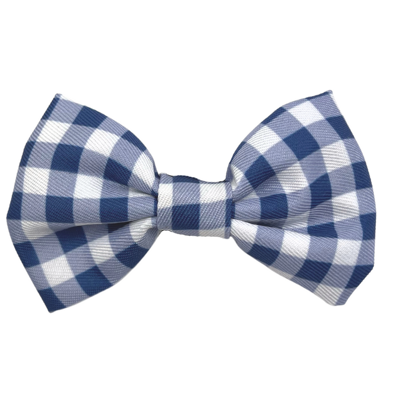 Navy blue 2024 dog bow tie