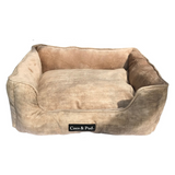 Coco & Pud Greenwich Luxe Lounge Bed - Coffee - Coco & Pud