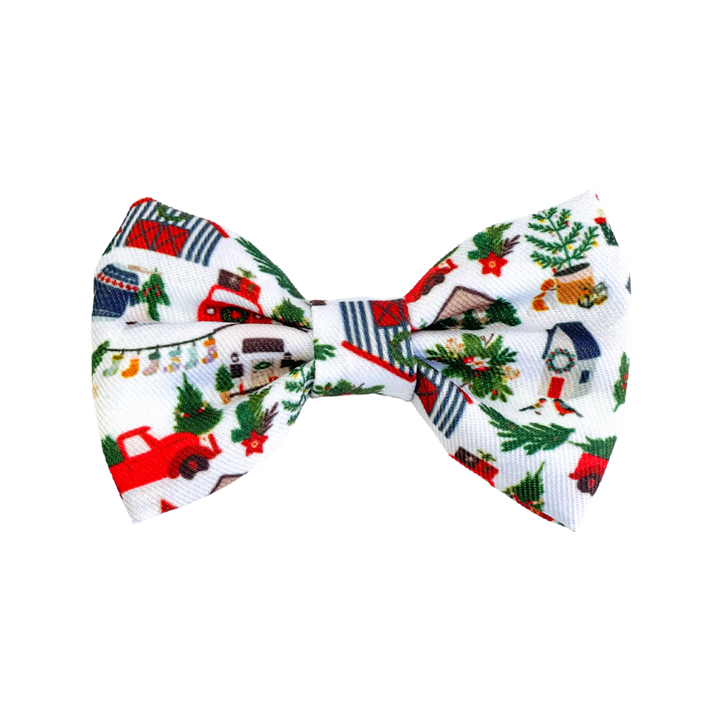 Cat christmas bow tie deals