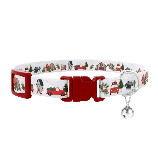 Christmas dog outlet collar with bells