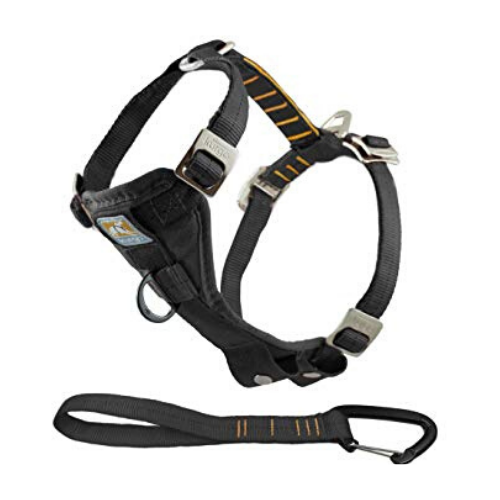 KURGO Enhanced Strength Tru-Fit Smart Car Harness - Coco & Pud