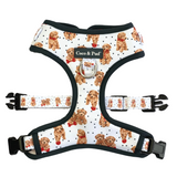 Coco & Pud Oodles of Fun Adjustable Dog Harness - front