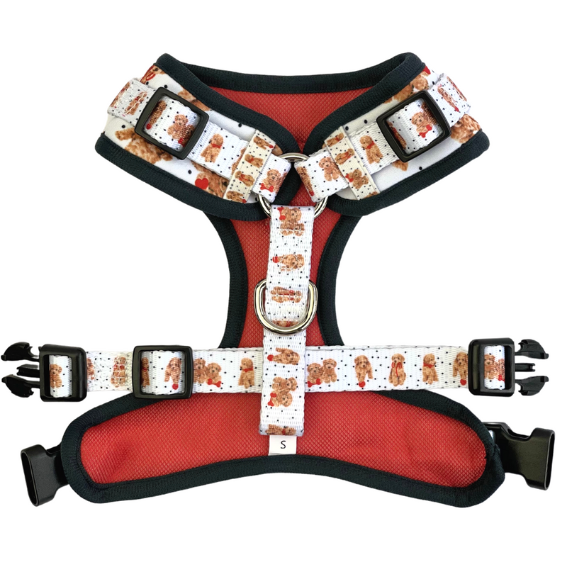 Coco & Pud Oodles of Fun Adjustable Dog Harness