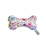 Coco & Pud Pawsome Party Bone Dog Toy - Small