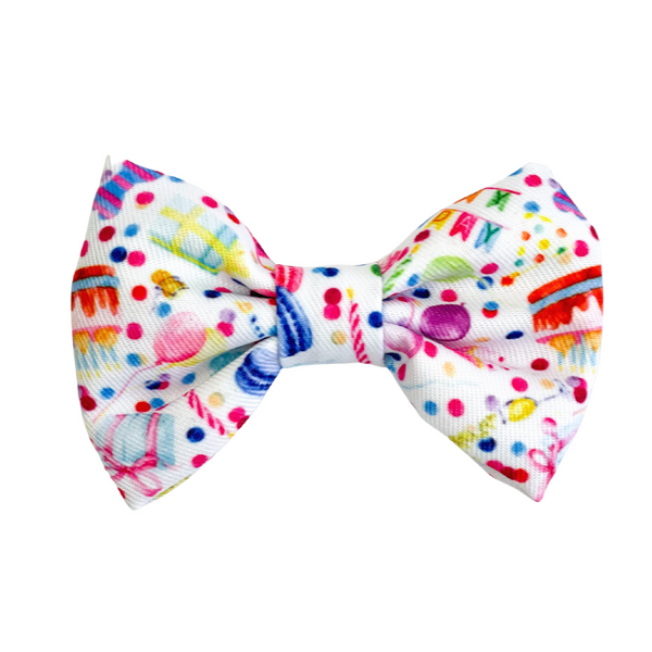 Coco & Pud Pawsome Party Dog Bow tie