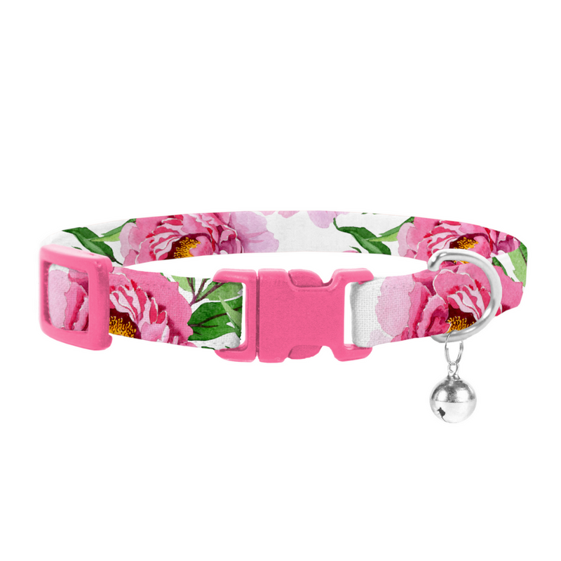 Coco & Pud Peony Cat Safety Collar