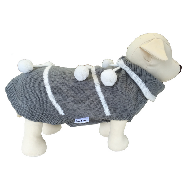 Pom pom hot sale dog sweater