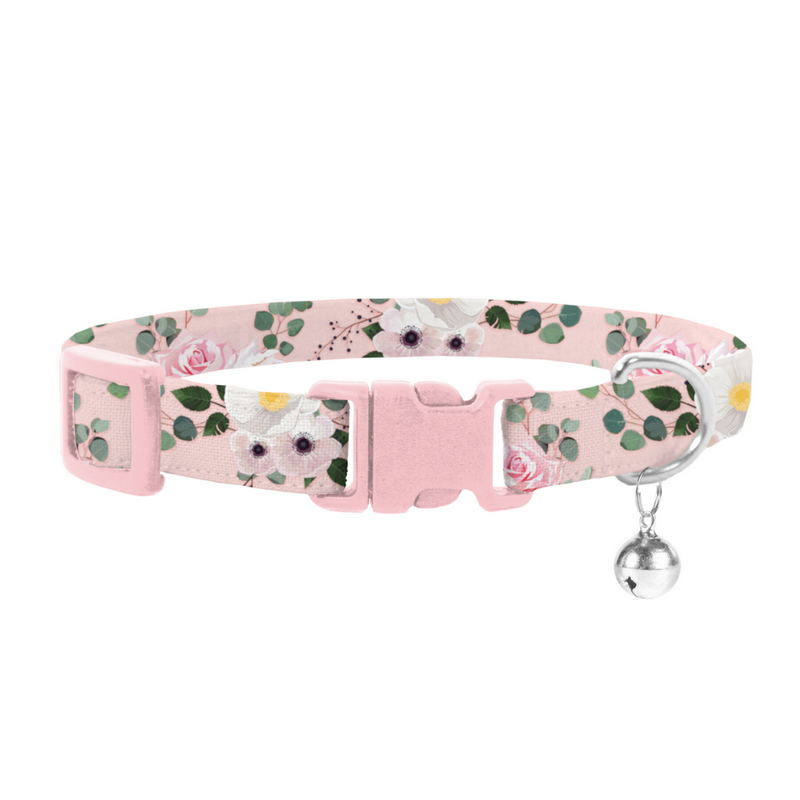 Coco & Pud Provence Rose Safety Cat Collar 