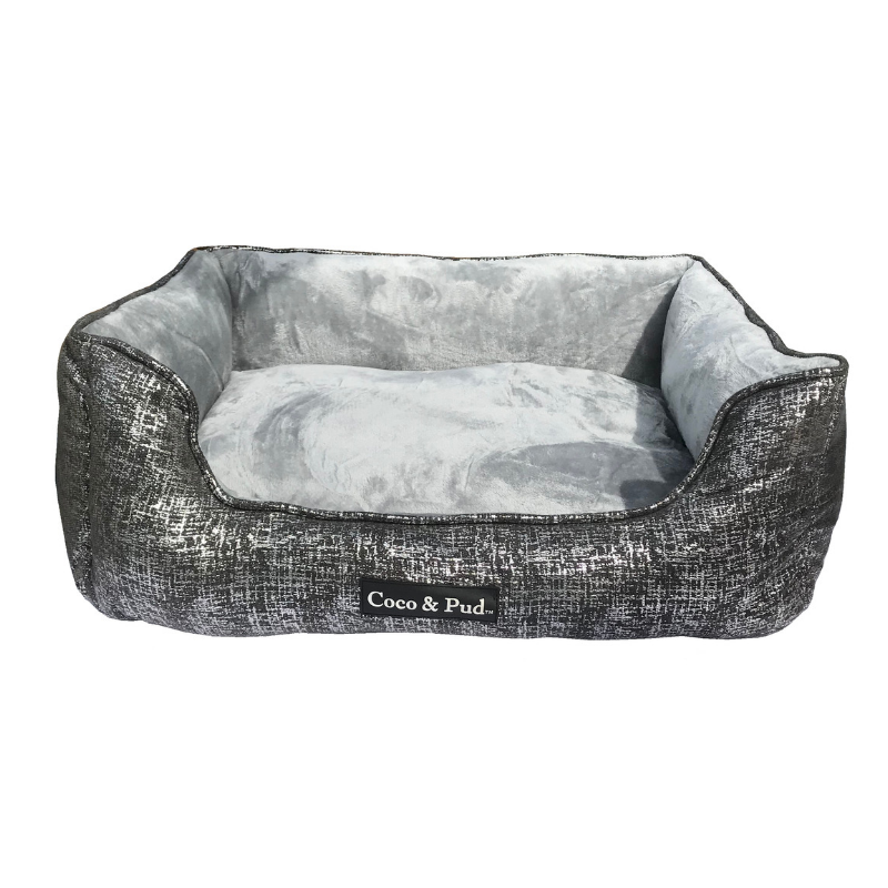 Coco & Pud Soho Luxe Lounge Bed - Pewter - Coco & Pud